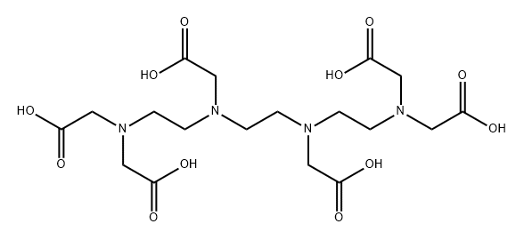 三亚乙基四胺六乙酸 结构式