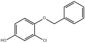 4-Benzyloxy-3-chloro-phenol Structure