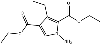 diethyl 1-aMino-3-ethyl-1H-pyrrole-2,4-dicarboxylate,869066-98-8,结构式