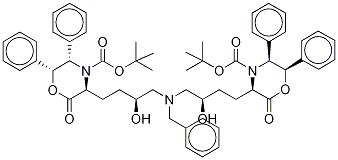 869111-60-4 (3S,3'S,5S,5'S,6R,6'R)3,3'-[[(Phenylmethyl)imino]bis[(3S)-3-hydroxy-4,1-butanediyl]]bis[2-oxo-5,6-diphenyl-4-morpholinecarboxylic Acid Bis(tert-butyl) Ester