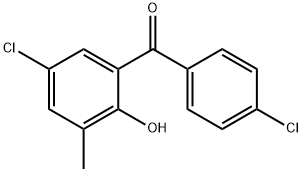 4',5-dichloro-2-hydroxy-3-methylbenzophenone  Structure