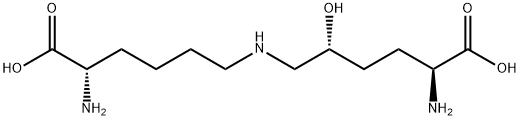 (5R)-N6-[(5S)-5-AMino-5-carboxypentyl]-5-hydroxy-L-lysine Trihydrochloride Struktur
