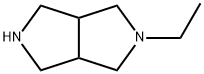 2-ETHYL-OCTAHYDRO-PYRROLO[3,4-C]PYRROLE Struktur
