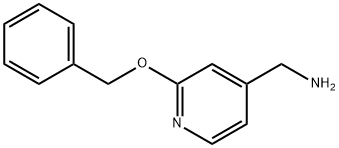 4-Pyridinemethanamine, 2-(phenylmethoxy)-|2-(苄氧基)吡啶-4-基]甲胺