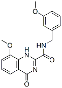 2-Quinazolinecarboxamide,  1,4-dihydro-8-methoxy-N-[(3-methoxyphenyl)methyl]-4-oxo-  (9CI)|