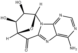 5'-OXO-8,5'-CYCLOADENOSINE 结构式