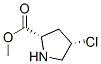 L-Proline, 4-chloro-, methyl ester, cis- (9CI),86940-74-1,结构式