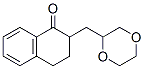 1(2H)-Naphthalenone,  2-(1,4-dioxan-2-ylmethyl)-3,4-dihydro-,869483-20-5,结构式