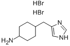 4-(1H-IMIDAZOL-4-YLMETHYL)-CYCLOHEXYLAMINE 2HBR,869501-03-1,结构式