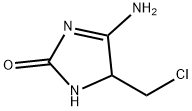 2H-Imidazol-2-one,  4-amino-5-(chloromethyl)-1,5-dihydro-,869627-04-3,结构式
