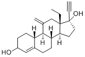 3(R,S)-Hydroxy Desogestrel 化学構造式