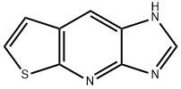 1H-Imidazo[4,5-b]thieno[3,2-e]pyridine  (9CI) Struktur