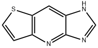 1H-Imidazo[4,5-b]thieno[2,3-e]pyridine  (9CI) Struktur