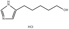 5-(1H-IMIDAZOL-4-YL)-PENTAN-1-OL HCL Struktur