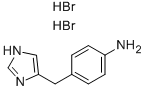 4-(1H-IMIDAZOL-4-YLMETHYL)-PHENYLAMINE 2HBR Struktur