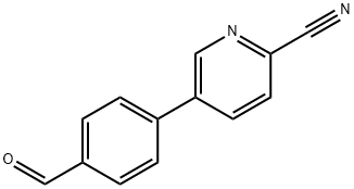 4-(2-Hydroxypyridin-3-yl)benzaldehyde Structure