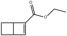 Bicyclo[2.2.0]hex-2-ene-2-carboxylic acid, ethyl ester (9CI) 结构式