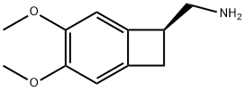 (1S)-4,5-二甲氧基-1-(氨基甲基)苯并环丁烷,869856-07-5,结构式