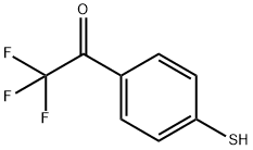 Ethanone, 2,2,2-trifluoro-1-(4-mercaptophenyl)- (9CI) 结构式