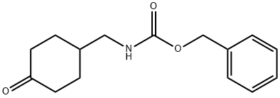 ((4-氧代环己基)甲基)氨基甲酸苄酯, 869895-17-0, 结构式