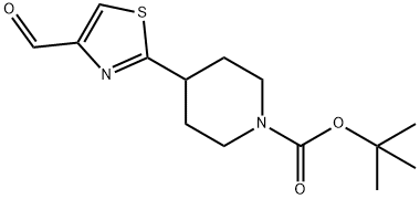 TERT-BUTYL 4-(4-FORMYL-1,3-THIAZOL-2-YL)TETRAHYDRO-1(2H)-PYRIDINECARBOXYLATE