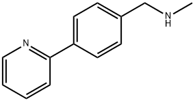 N-METHYL-N-(4-PYRIDIN-2-YLBENZYL)AMINE Structure