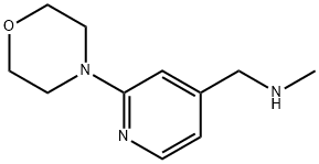 869901-11-1 N-METHYL-N-[(2-MORPHOLIN-4-YLPYRIDIN-4-YL)METHYL]AMINE