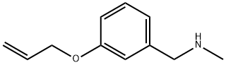 1-(3-(ALLYLOXY)PHENYL)-N-METHYLMETHANAMINE Structure