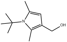 1-(1,1-DIMETHYLETHYL)-2,5-DIMETHYL-1H-PYRROLE-3-METHANOL Struktur
