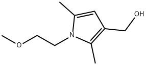 1-(2-METHOXYETHYL)-2,5-DIMETHYL-1H-PYRROLE-3-METHANOL Structure