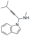 1-(indolyl)-3-isopropylmethylpropargylamine Structure