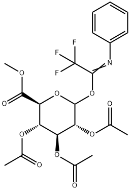 1-(2,2,2-Trifluoro-N-phenylethaniMidate)-D-glucopyranuronic Acid Methyl Ester 2,3,4-Triacetate