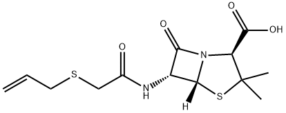 (6R)-6-[N-[2-(アリルチオ)アセチル]アミノ]ペニシラン酸