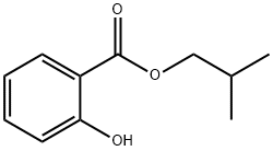 サリチル酸イソブチル 化学構造式