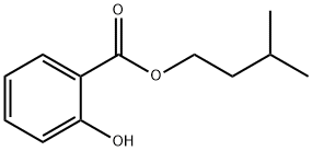 Isoamyl o-hydroxybenzoate Structure