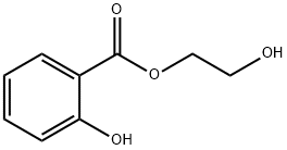 乙二醇水杨酸酯, 87-28-5, 结构式