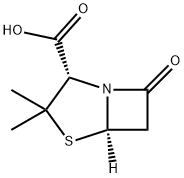 (2S-cis)-3,3-dimethyl-7-oxo-4-thia-1-azabicyclo[3.2.0]heptane-2-carboxylic acid 