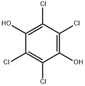 テトラクロロヒドロキノン 化学構造式