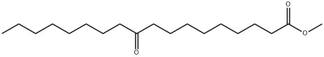 10-オキソオクタデカン酸メチル 化学構造式