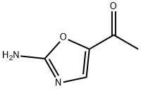 1-(2-氨基-5-恶唑基)乙酮 结构式