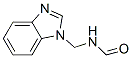 Formamide, N-(1H-benzimidazol-1-ylmethyl)- (9CI) 化学構造式