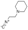 1-(2-ISOCYANOETHYL)-PIPERIDINE 结构式
