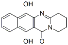 12H-Benzo[g]pyrido[2,1-b]quinazolin-12-one,  1,2,3,4-tetrahydro-6,11-dihydroxy- 结构式