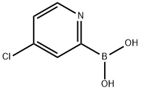 6-CHLOROPYRIDINE-2-BORONIC ACID 化学構造式