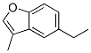 Benzofuran,  5-ethyl-3-methyl-,870466-96-9,结构式