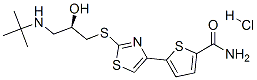 arotinolol hydrochloride 结构式