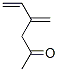 5-Hexen-2-one, 4-methylene- (9CI) Structure