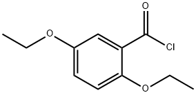 2,5-二乙氧基苯甲酰氯 结构式
