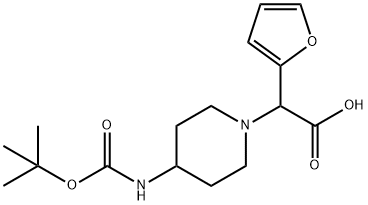 2-(4-BOC-AMINOPIPERIDIN-1-YL)-2-(FURAN-&
