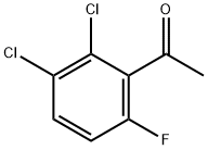 2`,3`-二氯-6`-氟苯乙酮, 870704-16-8, 结构式